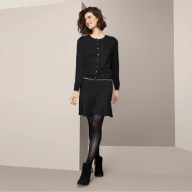 تصویر دامن کوتاه زنانه رنگ مشکی برند Tchibo 