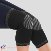 تصویر چيپسو ارتز ساق بند زانو بند مشکي الاستيک KN060 فري سايز 