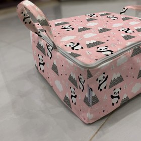 تصویر نظم دهنده و بقچه پارچه ای کودک سرو دوخت، کد: BO-108 