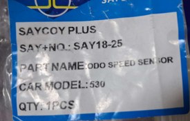 تصویر سنسور کیلومتر ام وی ام ۳۱۵،۵۳۰،x۳۳ 