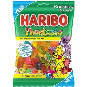 تصویر پاستیل مخلوط فانتزی 80 گرمی هاریبو Haribo Phantasia 80 gr