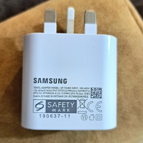 تصویر شارژر 25 وات سامسونگ 25W PD Adabter USB -C SAMSUNG