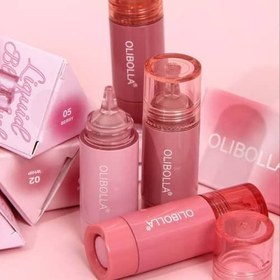 تصویر رژگونه مایع دکمه ای اولیبولا 