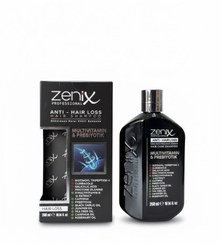 تصویر Zenix Anti-Hair Loss Hair Care Shampoo شامپو تقویت‌کننده با مولتی‌ویتامین و پری‌بیوتیک 
