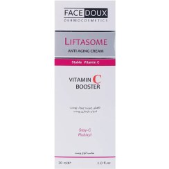 تصویر کرم لیفتازوم ضد چروک ویتامین سی فیس دوکس 30 میلی لیتر Liftasome Facedox anti-wrinkle and anti-aging cream containing vitamin C 30 ml