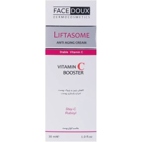 تصویر کرم لیفتازوم ضد چروک ویتامین سی فیس دوکس 30 میلی لیتر Liftasome Facedox anti-wrinkle and anti-aging cream containing vitamin C 30 ml