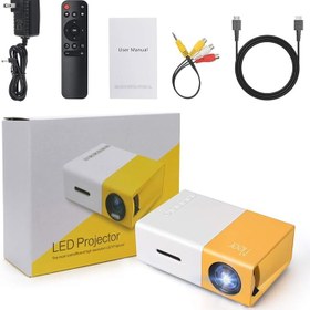 تصویر مینی ویدئو پروژکتور مدل led projector CY 200 