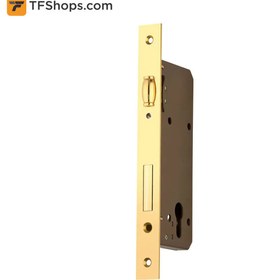 تصویر قفل غلطکی بهریزان مدل ML505G سایز 50 میلی متر طلایی براق Mortice Lock