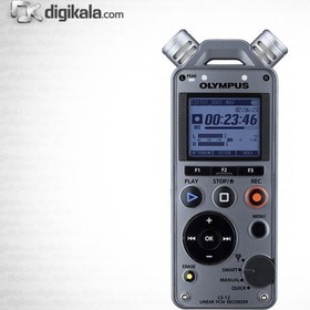 تصویر ضبط کننده ديجيتالي صدا اليمپوس مدل LS-12 ا Olympus LS-12 Digital Voice Recorder Olympus LS-12 Digital Voice Recorder