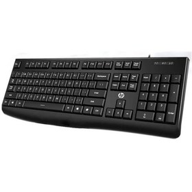 تصویر کیبورد سیم دار اچ پی مدل K200 HP K200 Wired USB Keyboard (Black)