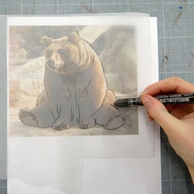 تصویر کاغذ کالک A4 بسته ۱۰ عددی 