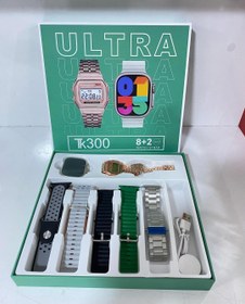 تصویر پک ساعت هوشمند و ساعت دیجیتال مدل TK300 ULTRA TK300 Ultra Smartwatch