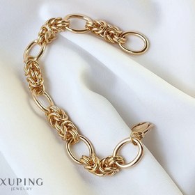 تصویر دستبند کلاسیک طرح طلا ژوپینگ 