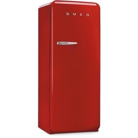 تصویر یخچال فریزر اسمگ قرمز مدل Smeg FAB28RRD5 (طراحی دهه ۵۰) 