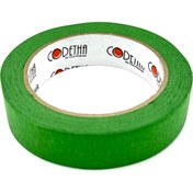 تصویر نوار چسب كاغذی سبز مخصوص ماسكه خودرو (چسب گرافگیری) عرض 2.5 سانت Masking Tape Green 