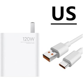 تصویر شارژر اورجینال سوپر فست شارژ 120W شیائومی Xiaomi 11T Pro (بهمراه جعبه) Original Xiaomi 11T Pro Charger And Cable