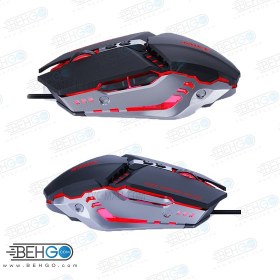 تصویر موس گیمینگ یا ماوس مخصوص بازی مدل IMICE T80 iMICE Gameing Mouse Model T80