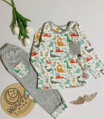 تصویر بلوز شلوار دایناسوری 1083 