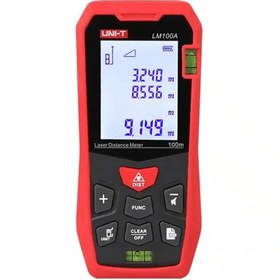 تصویر متر لیزری یونی-تی مدل LM100A LM100A Laser Distance Meter