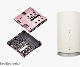 تصویر سوکت سیمکارت مودم هواوی مدل L01 (اصلی) 