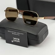 تصویر عینک افتابی دسته چوپ عدسی پلاریزه یووی۴۰۰. ۳۳۱ - قهوه ای 