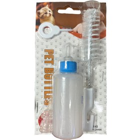 تصویر شیشه شیر سگ و گربه ۶۰میل 