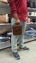 تصویر کیف مردانه زارا - قهوه ای 