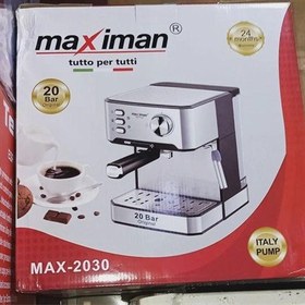 تصویر اسپرسو ساز و قهوه ساز 20 بار مکسی من max-2030 maximan max-2030