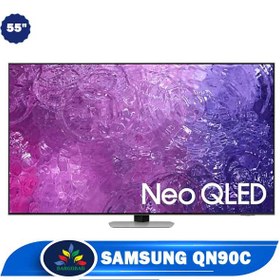 تصویر تلویزیون سامسونگ QN90C سایز ۵۵ اینچ QLED کیفیت تصویر Ultra HD 4K 