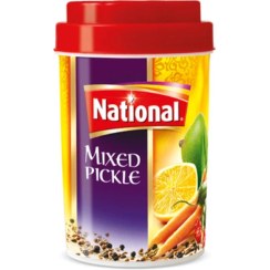 تصویر ترشی انبه پاکستانی میکس ناسیونال اصل370 گرم 