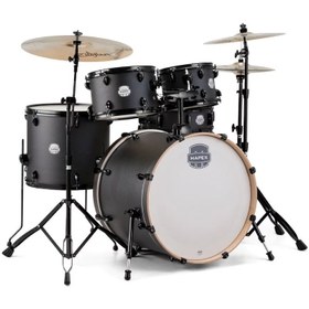 تصویر Mapex Storm Fusion 5 Piece Shell Pack - Deep Black 