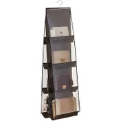 تصویر نظم دهنده کیف داخل کمد مدل آویز 8 خانه 