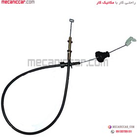 تصویر سیم (کابل) گاز بلند انژکتور اردی و روا خورشیدموتور Control cable