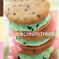 تصویر کتاب خوردنی های خوشمزه با بستنی 
