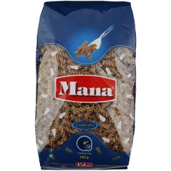 تصویر ماکارونی فرمی مته ای سبوس دار مانا 500 گرم 