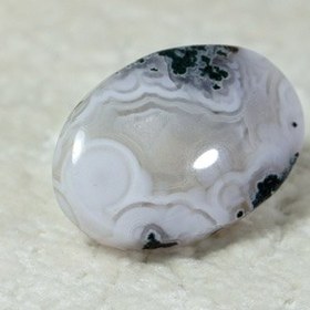 تصویر نگین عقیق باباقوری چشم دار کلکسیونی 