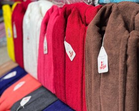 تصویر حوله تن پوش ترگل - کد5 