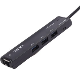 تصویر هاب USB تسکو مدل THU1165 چهار پورت 