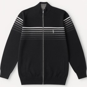 تصویر سویشرت بافت زیپی 