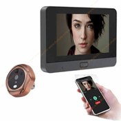 تصویر چشمی درب دیجیتال تویا مدل C4-WIFI با کیفیت عالی 