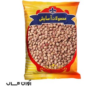 تصویر آسایش لوبیا چیتی 700 گرمی در بسته بندی 12 عددی 