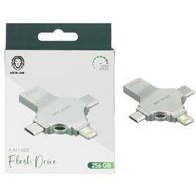 تصویر فلش مموری گرین لاین مدل GN4IN1USB256SL ظرفیت 256 گیگابایت 