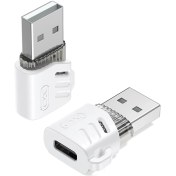 تصویر مبدل OTG تبدیل Type-C به USB ایکس او مدل NB256 D 