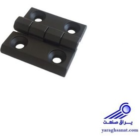 تصویر لولای 4*4 مشکی تابلو برق (4سوراخ ساده) رز ایران 4 * 4 black hinge (4 simple holes) Rose Iran Ellectrical Switchgear