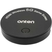تصویر دانگل HDMI اتصال بی سیم و با سیم اونتن مدل OTN-7576 5G 