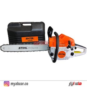 تصویر اره بنزینی اشتیل با تیغه 50 سانت Chainsaw