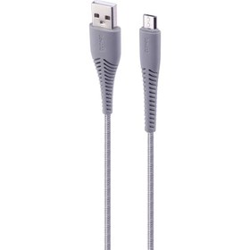 تصویر کابل 1 متری میکرو یو اس بی فست شارژ بیاند Beyond BUM-301 2.1A 1m MicroUSB Cable