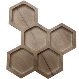 تصویر سینی سرو مزه 5 خونه 