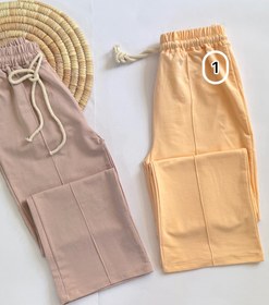 تصویر شلوار بگ‌ رنگی 