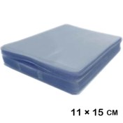 تصویر کاور پلاستیکی کارت سایز 11 × 15 سانتی متر بسته 100 عددی Card Cover 15 × 11 cm